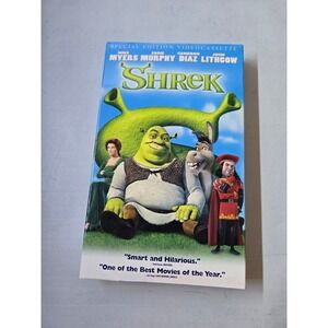 Shrek Special Edition Videocassette VHS Movie Film